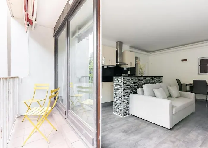 Appartamento With Balcony Next To Buttes Chaumonts
